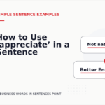 How to Use ‘appreciate’ in a Sentence