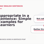 Appropriate in a Sentence: Simple Examples for Learners
