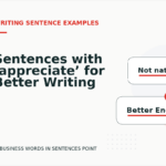 Sentences with ‘appreciate’ for Better Writing