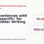 Sentences with ‘specific’ for Better Writing
